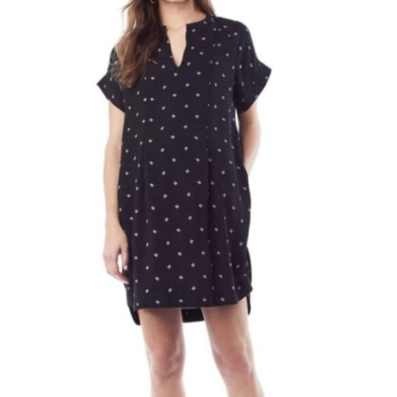 Loyal Hana Women's Small Sheer MATERNITY Coverup Nautical Nursing Mom Dress - Picture 7 of 8